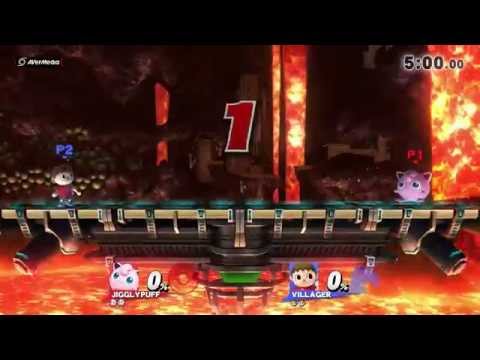 Smash Bros for Wii U For Glory: Funtroon (Jigglypuff) vs. Francesco (Villager)