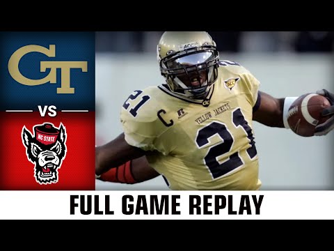 Georgia Tech's Calvin Johnson Makes GOAT Catch In Win | ACC Football Classic (2004)