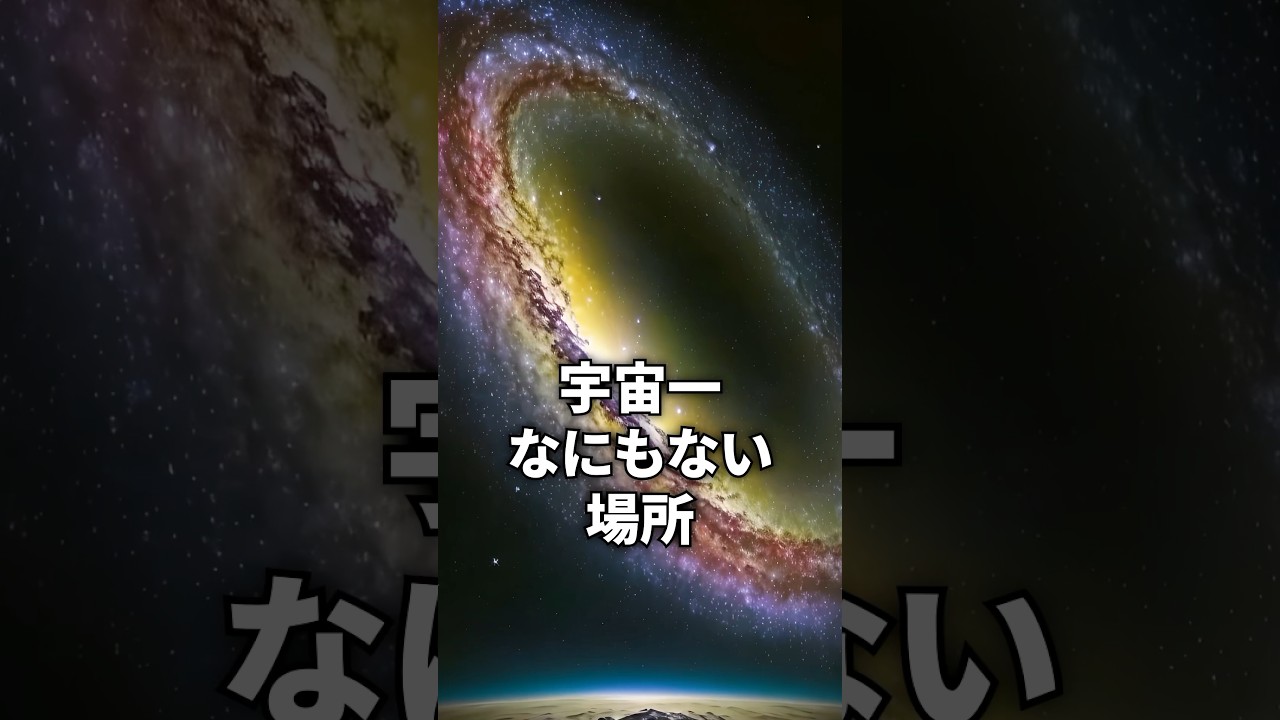 宇宙一何もない場所とはどんな場所なのか… #宇宙 #宇宙の謎 #宇宙の雑学