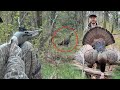 SURROUNDED By GOBBLERS On A CRAZY TURKEY HUNT