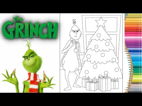 Drawing The GRINCH| how to draw Grinch|Coloring pages the Grinch