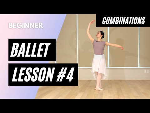 Beginner Ballet Class 4 || Combinations Only
