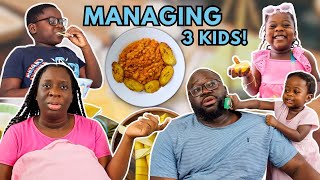 Day In The Life | Living with 3 kids | life of Nigerian Parents