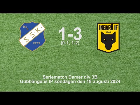 20240818 Stureby Ingarö IF Damer div 3B 1-3