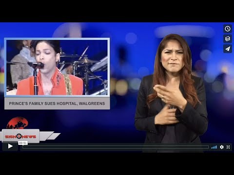 Prince's family sues hospital, Walgreens (ASL - 4.24.18)