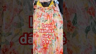 Balík 418/25 – 5 Kg – Letní dámské šaty – 1. jakost + cream – velikosti S až XL