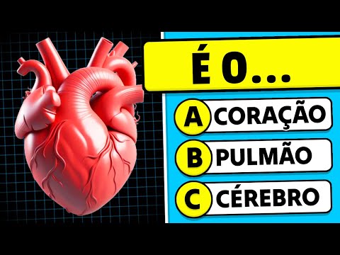 🧠 Quanto você sabe sobre o CORPO HUMANO? 🧍💪🧬 Quiz de Conhecimentos Gerais