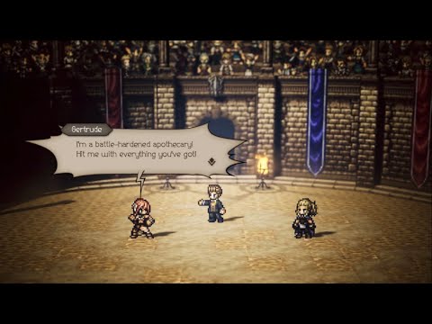 Female Muscle clip 430 - Octopath Traveler: Champions of the Continent