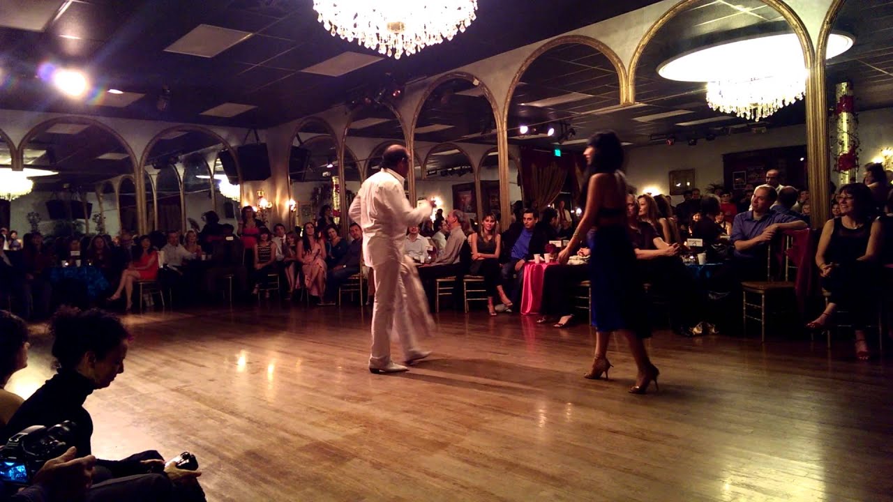 Carlos Copello dances Rock and Roll at Milonga Luna 12/14/2013