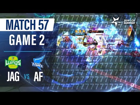JAG vs AF | Match57 Game2 H/L | 2019 LCK Summer