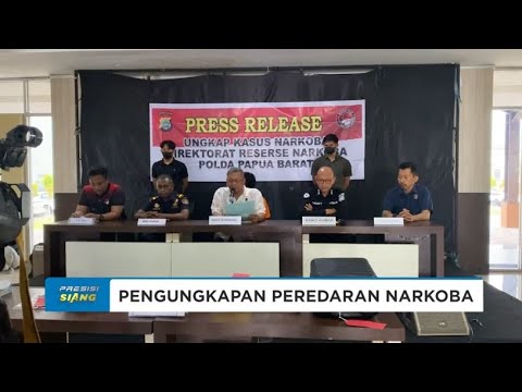PENGUNGKAPAN TINDAK PIDANA NARKOBA DI POLDA PAPUA BARAT