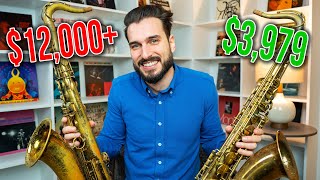Video thumbnail for $12,000 Selmer Mark VI Saxophone Vs. $3,979 Nexus One Saxophone by Chad LB