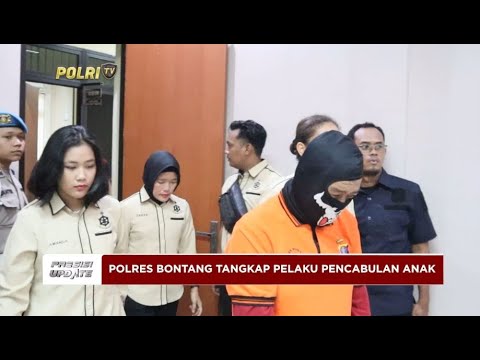 PRESISI UPDATE : POLRES BONTANG TANGKAP PELAKU PENCABULAN ANAK 31/07/2024 10.00