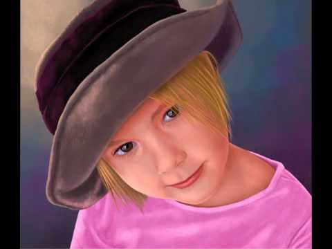 Painting Gracie in Photoshop