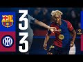 HIGHLIGHTS FC BARCELONA 3 Vs 3 INTER MILAN UEFA CHAMPIONS LEAGUE