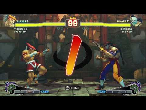 hydeBUFFY [Adon] vs sleeplong [Vega] SSF4 Japanese Online Ranked Matches - TRUE-HD