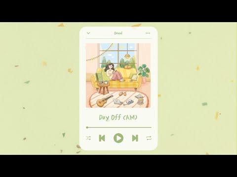 쉬는 날은 맑음 Day Off (AM) | 포숑포숑 쉴 때 듣기 좋은 귀여운 음악 모음집 (1시간, 중간광고x)