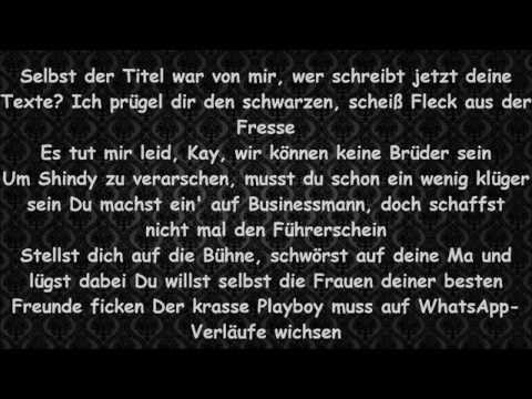 Shindy - Alkoholisierte Pädophile Lyrics