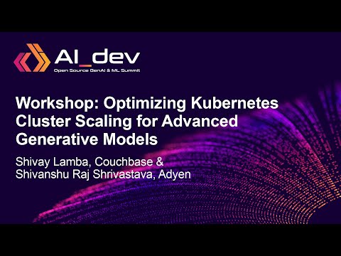 Workshop: Optimizing Kubernetes Cluster Scaling for Adv...- Shivay Lamba & Shivanshu Raj Shrivastava