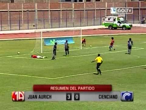 TUTEVE.TV/ Juan Aurich 3 - Cienciano 0