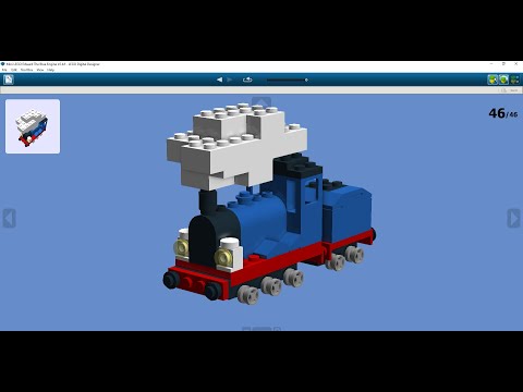 Mini Lego Edward The Blue Engine Quick Build | Thomas The Tank Engine Character Builds #2