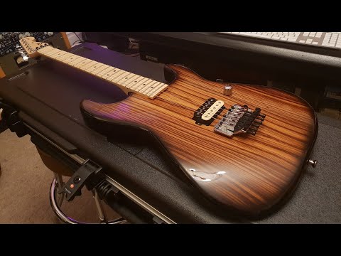 Charvel San Dimas 2017 - Brown Burst Zebra imagen 17