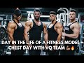 Photoshoot & MASSIVE Chest Workout w/ squad | Day In The Life....