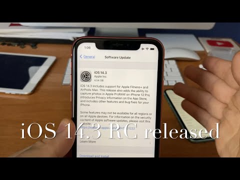iOS 14.3 RC released!! what's new?