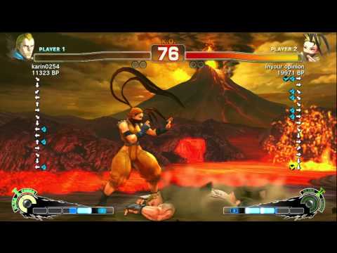 Iyo [Ibuki] vs karin0254 [Abel] SSF4 Japanese Online Ranked Matches - TRUE-HD