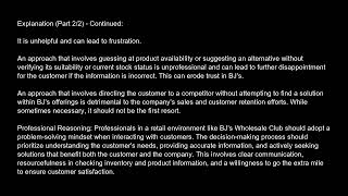 BJ s Wholesale Club Hiring Assessment Test Free Practice Test And Answers Updated