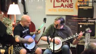 Tony Trischka and Armando Zuppa Play Big Mon on Banjo at Penny Lane Emporium