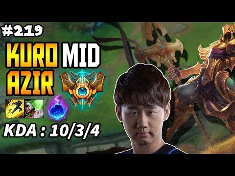 Afreeca Kuro Azir vs Karthus MID - Korea Challenger Season 8