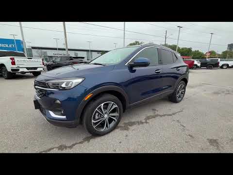 2022 Buick Encore GX Essence AWD in Blue for sale at Ontario Motor Sales in Oshawa, ON