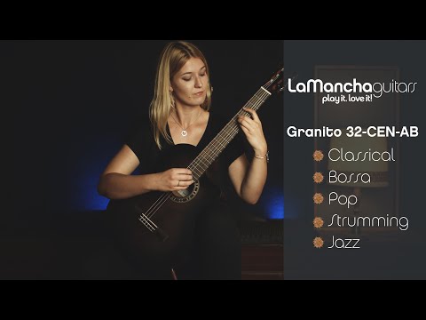 Демонстрация звучания классической гитары La Mancha Granito 32-CEN-AB