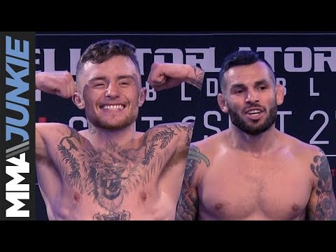 Bellator Europe 4: James Gallagher and Roman Salazar weigh-in highlight