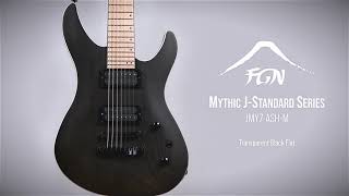 JMY7-ASH-M MYTHIC J-STANDARD SERIES (Transparent Black Flat), зображення 1