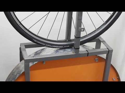 Continental Grand Prix 5000 S TR 32 Rolling Resistance Test (spin up video)