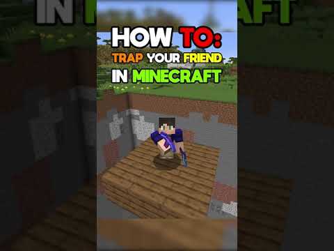 Minecraft: How to Trap your Friend (ft. SeaWatt)