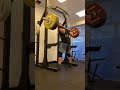 Backsquat tempo 2-2-2 5 reps @ 190 kg