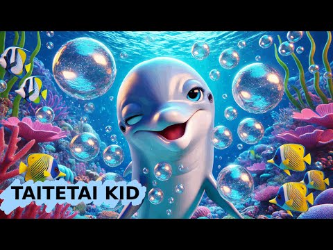 Dolphin Splash - Make a Wave! Sing Along & Learn Sea Animals | TAITETAI KID