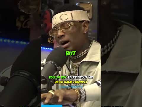 Soulja Boy Shows Off His Video Game Console! 🎮