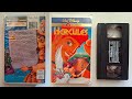 Opening To Hercules Gold Classic Collection 2000 VHS
