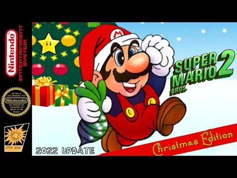 Super Mario Bros. 2 - Christmas Edition 2022 Update (Hack)[NES]