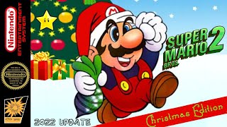 Super Mario Bros. 2 - Christmas Edition 2022 Update (Hack)[NES]