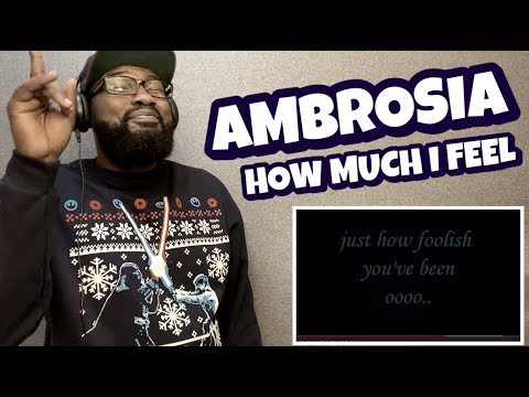 Ambrosia - How Much I Feel | REACTION