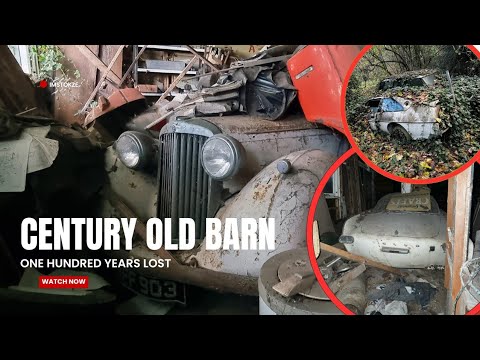 I Walked Through a CENTURY of Cars Left Behind LOTUS Bond Equipe VOLVO P1800 Triumph  | IMSTOKZE