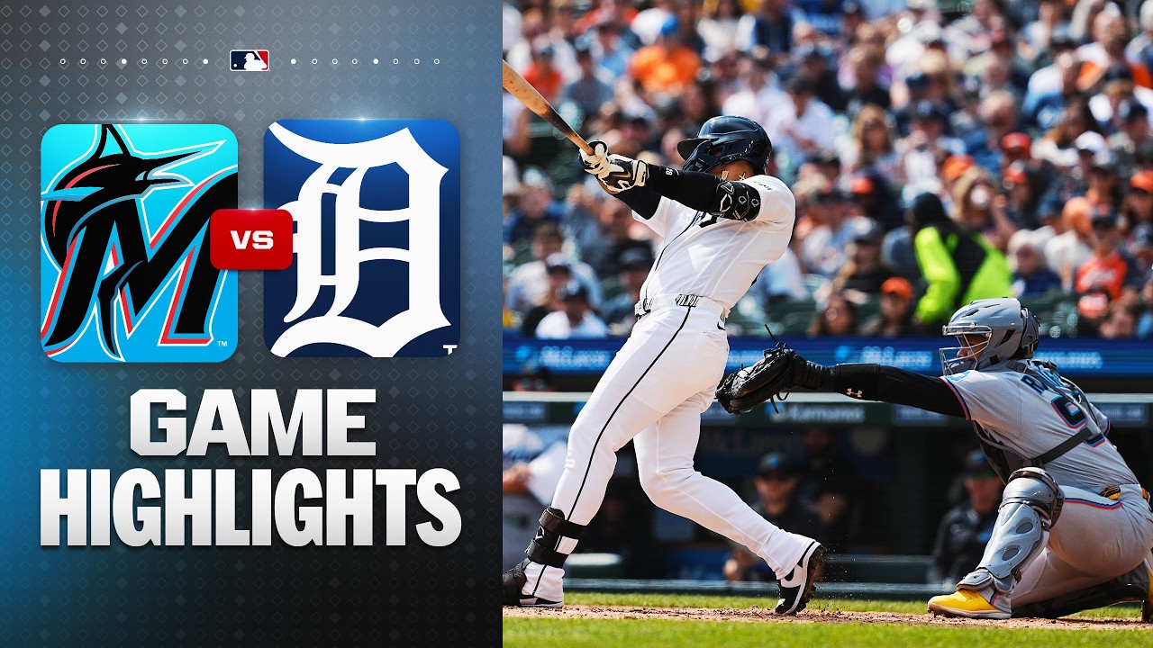 Marlins vs. Tigers Game Highlights (4/12/26) | MLB Highlights
