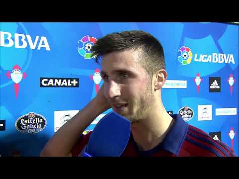 Entrevista a Oier tras el Celta de Vigo (1-1) Osasuna - HD