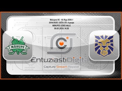 Mārupes HS  HS Rīga 2010-1 2019/2020: LBJČH: U11: A grupa #116 MĀRUPES LEDUS HALLE 09.02.2020. 14:30
