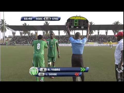 ASEC / STELLA 1-4 (Match en intégralité-2ème mi-temps, Ligue1 CIV - J8)